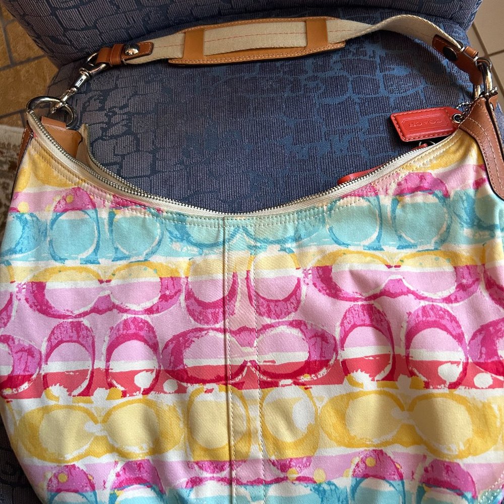 Coach MultiColor Hobo Bag